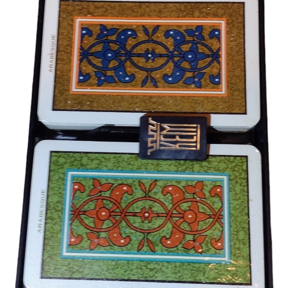 VINTAGE KEM POKER PLAYING CARDS. - Picture 3 of 5